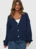 Yasmyn Knit Cardigan Royal Blue sold by Princess Polly