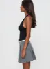 Simulations Pleated Mini Skirt Grey sold by Princess Polly