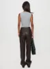 Nolene Low Rise Pants Chocolate sold by Princess Polly