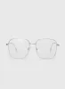 Girl I Was Glasses Silver sold by Princess Polly