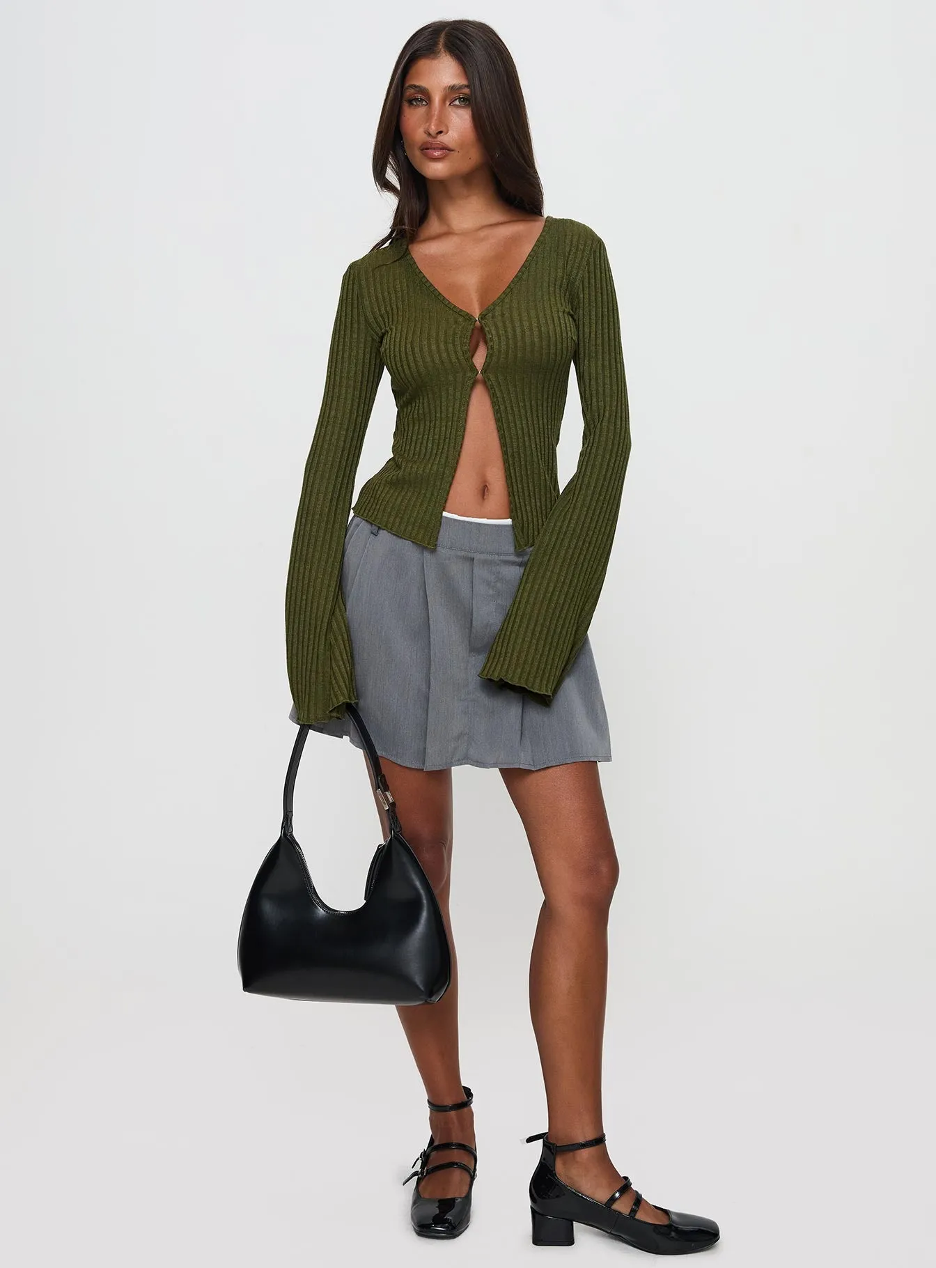 Allona Long Sleeve Top Green sold by Princess Polly product image thumbnail 2