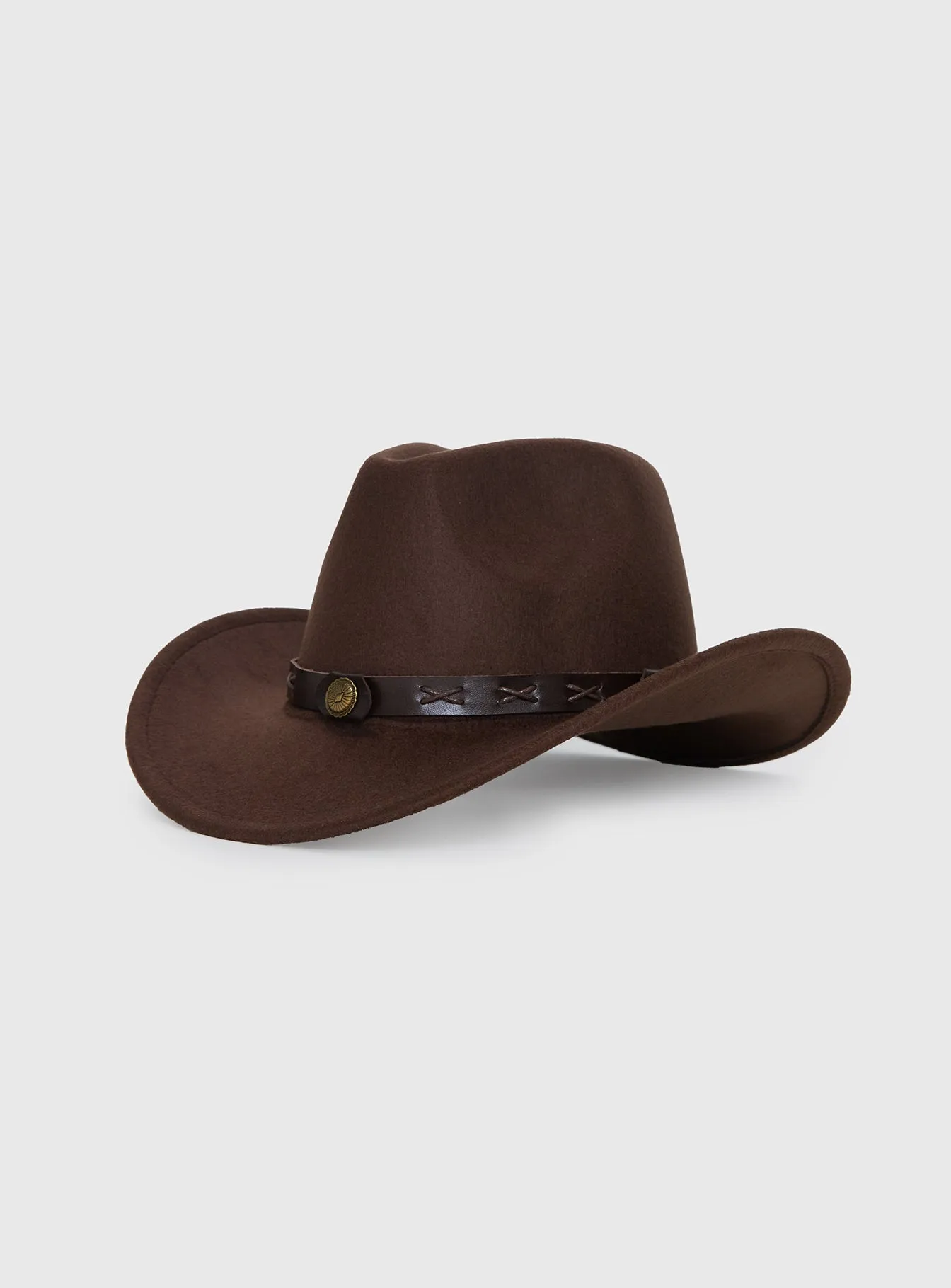 Dive Bar Cowboy Hat Brown sold by Princess Polly product image thumbnail 3