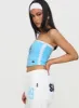 USD All Star Tube Top Blue sold by Princess Polly