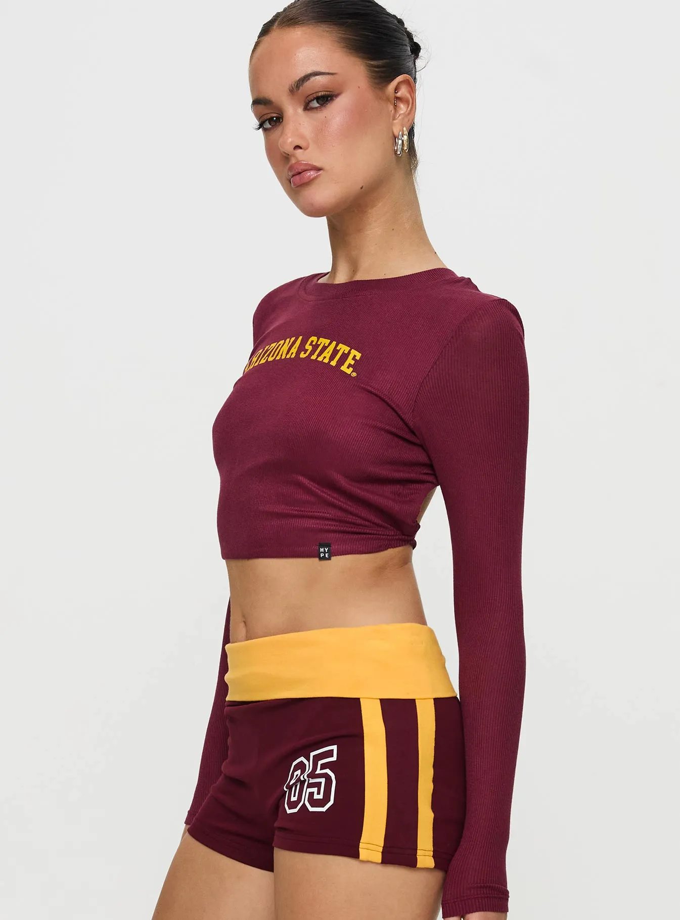 ASU Bring It Back Top Maroon sold by Princess Polly product image thumbnail 4