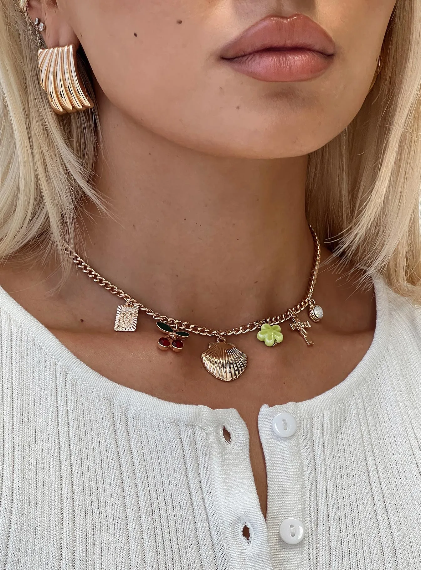 Charm Necklace sold by Princess Polly product image thumbnail 4