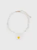 Stilgar Necklace Gold / Purple sold by Princess Polly