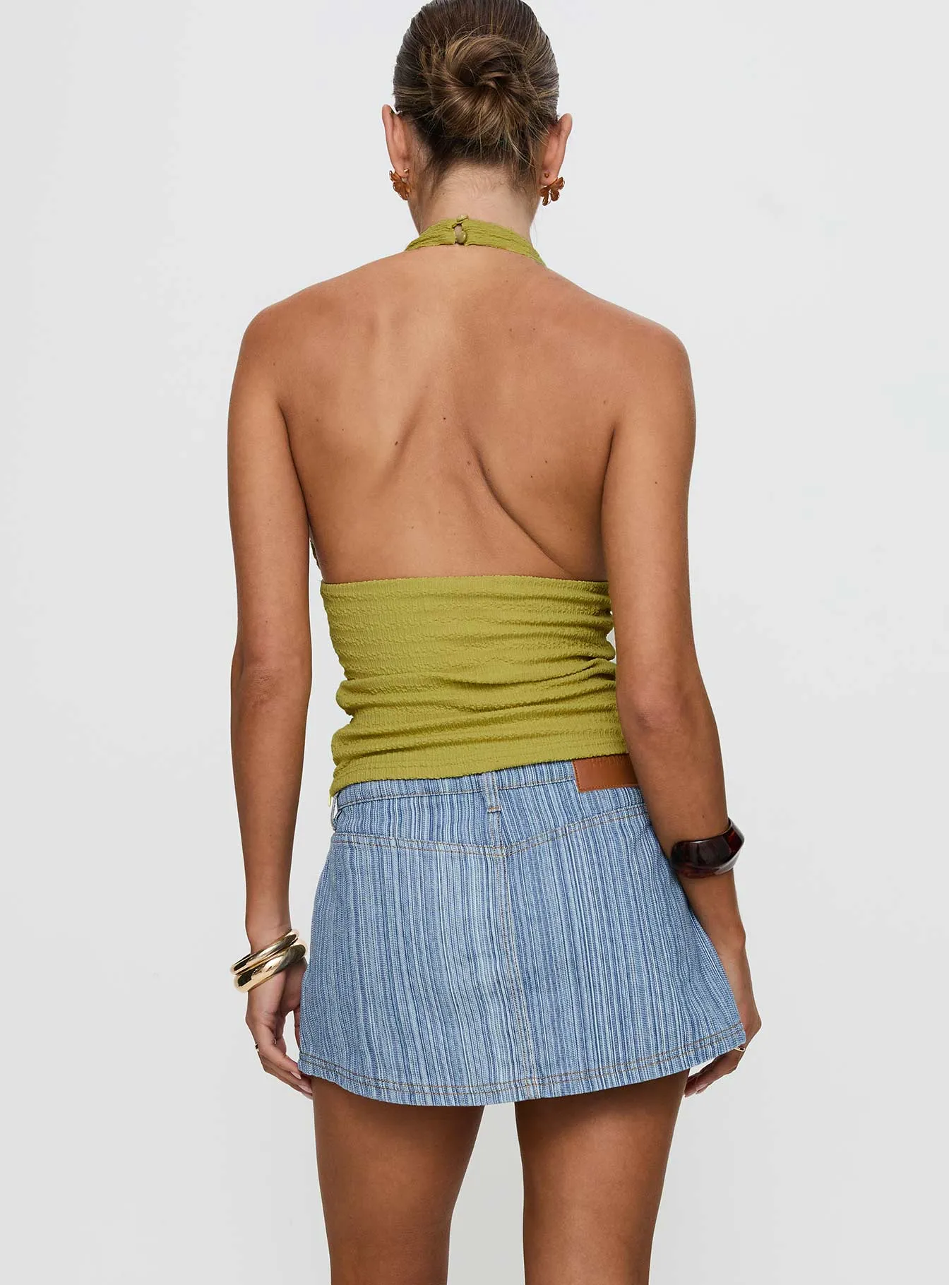 Preslie Skort Blue Stripe sold by Princess Polly product image thumbnail 5