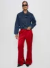 Good On You Bow Detail Jacket Blue Denim sold by Princess Polly