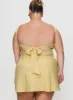 Mcbeath Mini Dress Yellow Curve sold by Princess Polly