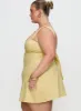 Mcbeath Mini Dress Yellow Curve sold by Princess Polly