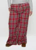 In The Morning Sleep Pant Red Check Curve sold by Princess Polly