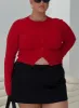 Sora Skort Black Curve sold by Princess Polly