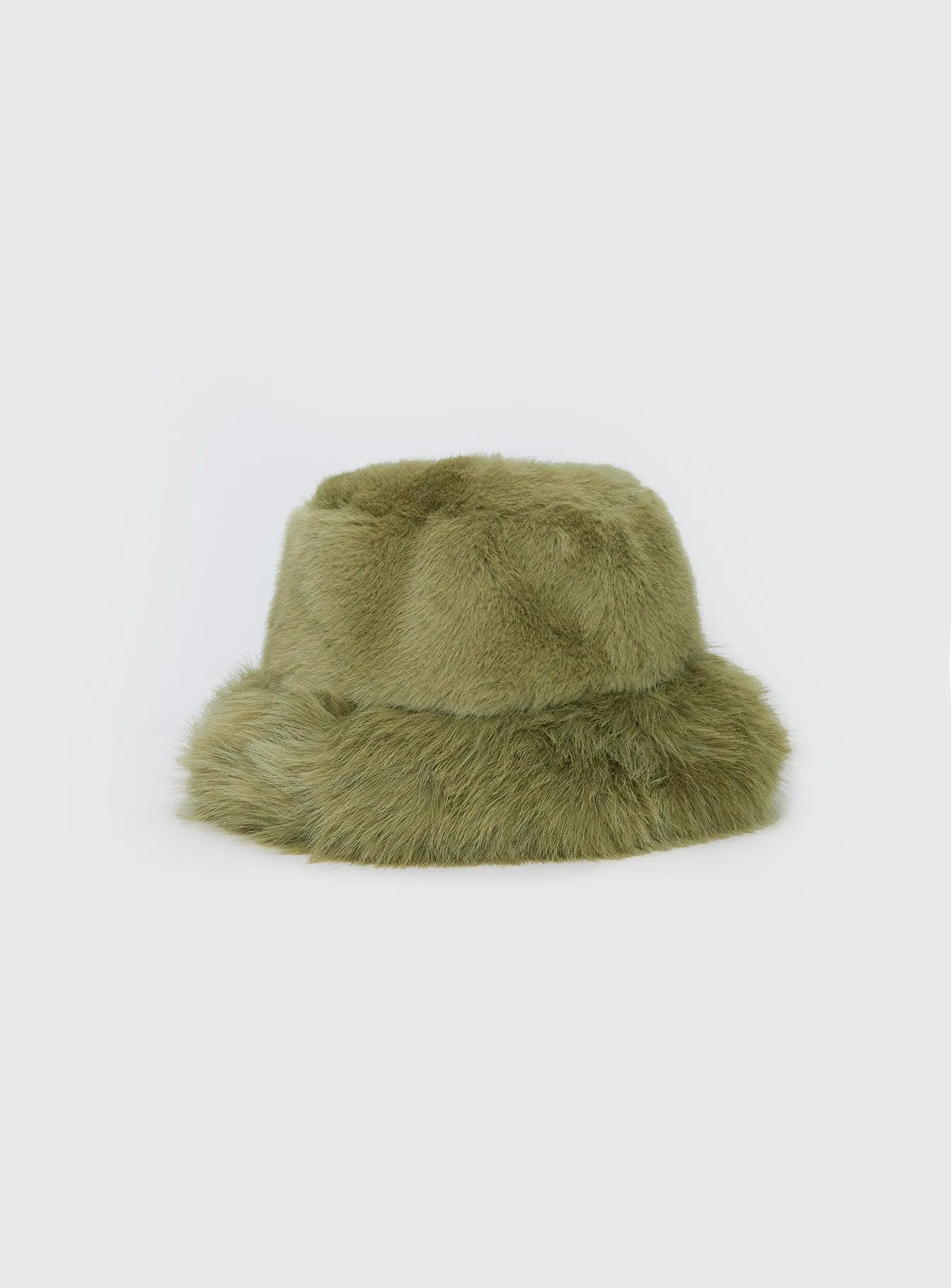 Avaah Fluffy Hat Green sold by Princess Polly product image thumbnail 2