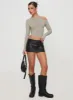 Unplugged Long Sleeve Top Grey sold by Princess Polly