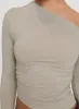 Unplugged Long Sleeve Top Grey sold by Princess Polly