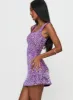 Miss Me Sequin Mini Dress Purple sold by Princess Polly