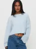 Elinda Knit Sweater Blue sold by Princess Polly