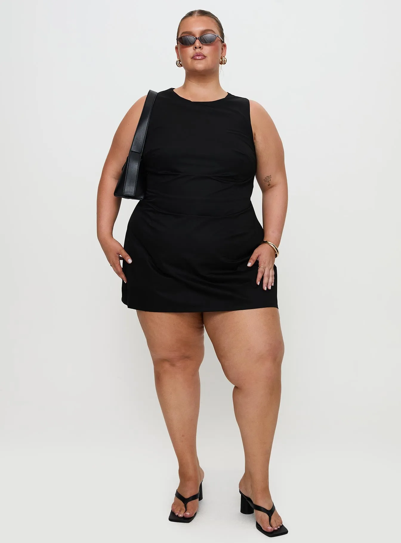 Yumiko Romper Black Curve sold by Princess Polly product image thumbnail 3