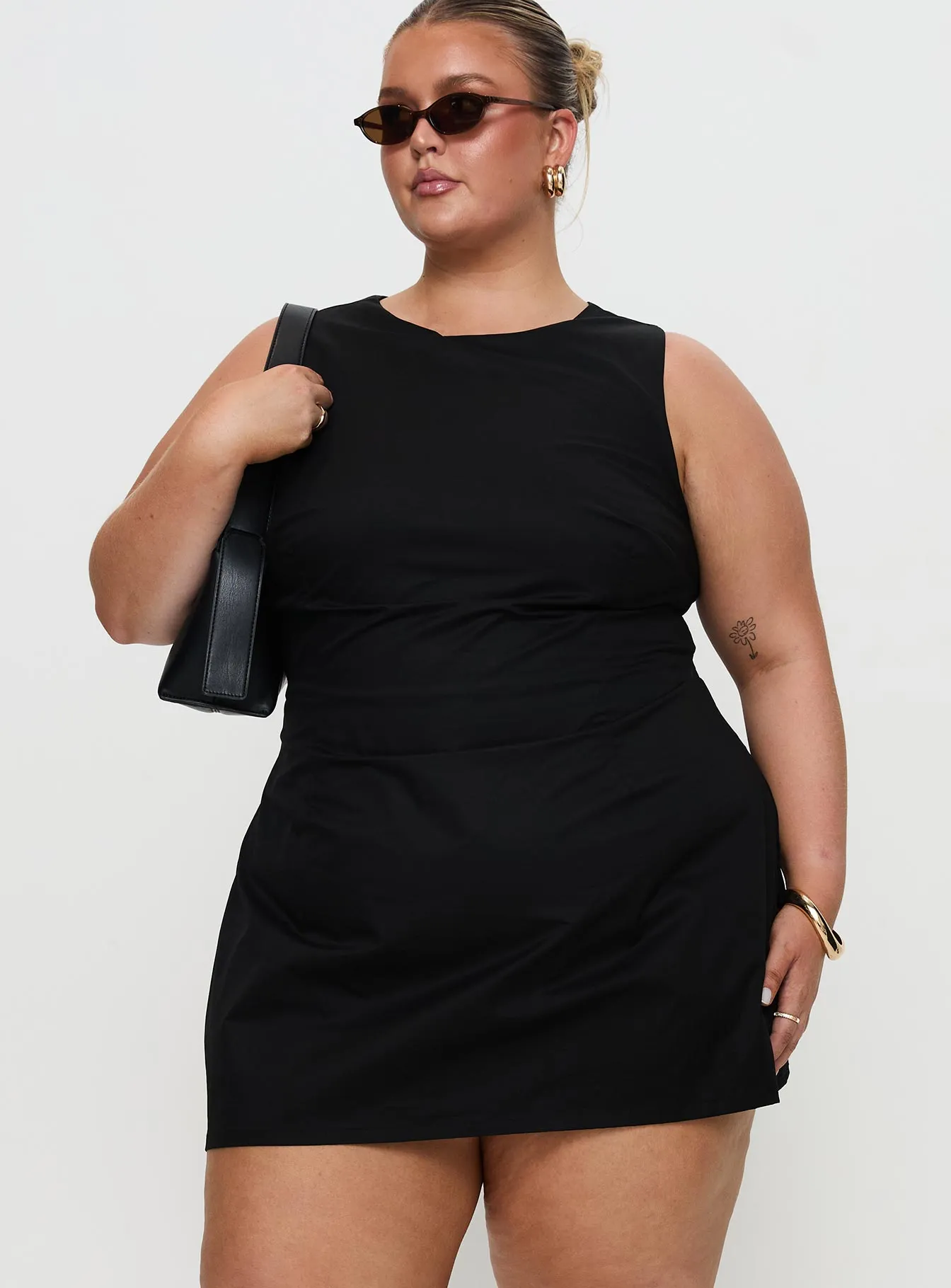 Yumiko Romper Black Curve sold by Princess Polly product image thumbnail 2