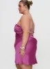 Faviola Mini Dress Purple Curve sold by Princess Polly