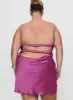 Faviola Mini Dress Purple Curve sold by Princess Polly