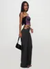 Nights Like This Cut Out Buckle Detail Pants Charcoal sold by Princess Polly