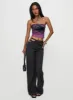 Nights Like This Cut Out Buckle Detail Pants Charcoal sold by Princess Polly