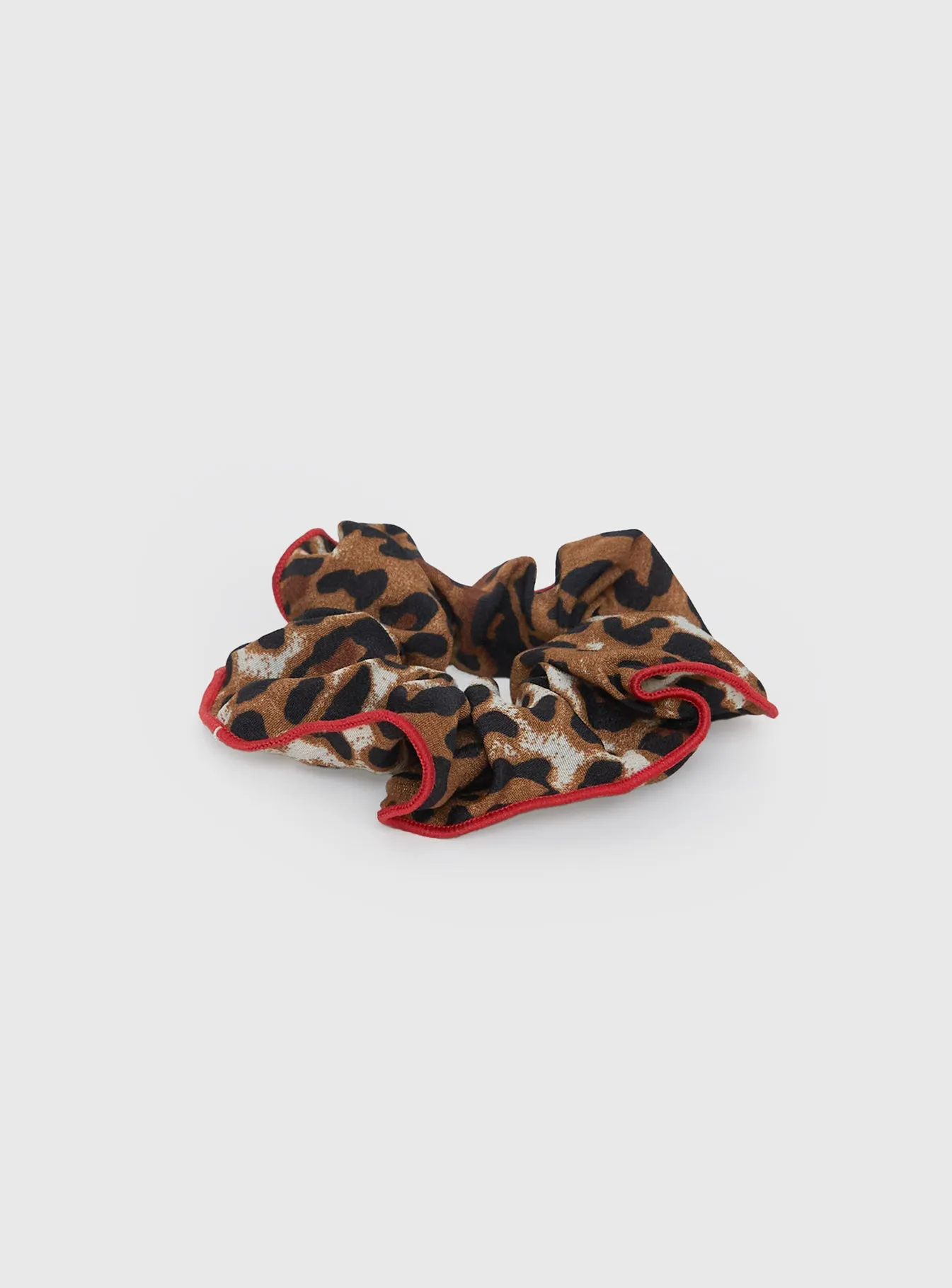 Wild Promise Scrunchie Leopard / Red sold by Princess Polly product image thumbnail 3