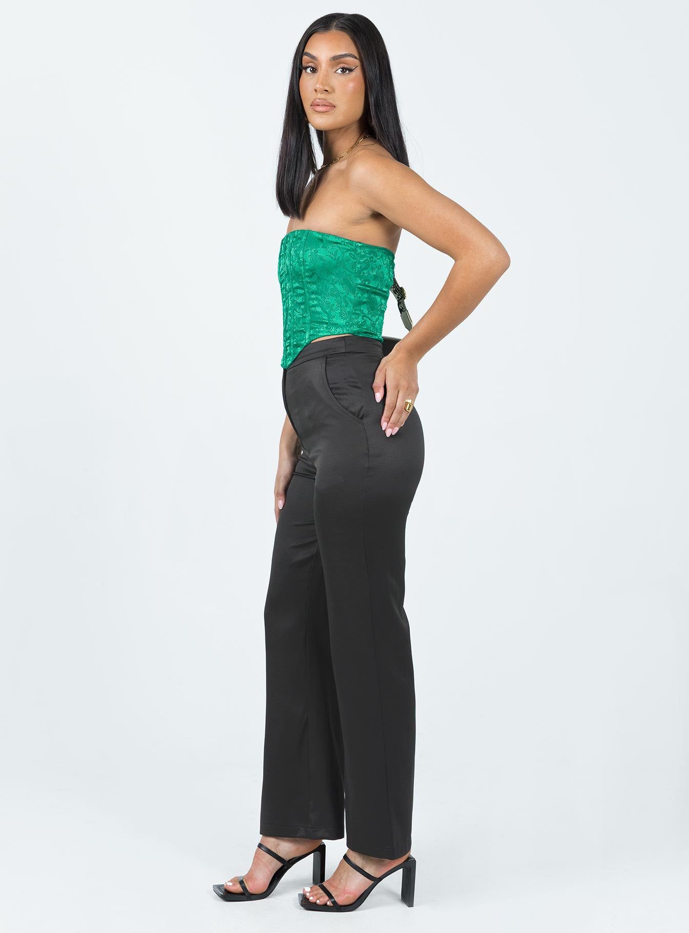 Vinnie Pants Black sold by Princess Polly product image thumbnail 3