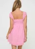 Carlita Mini Dress Pink Petite sold by Princess Polly