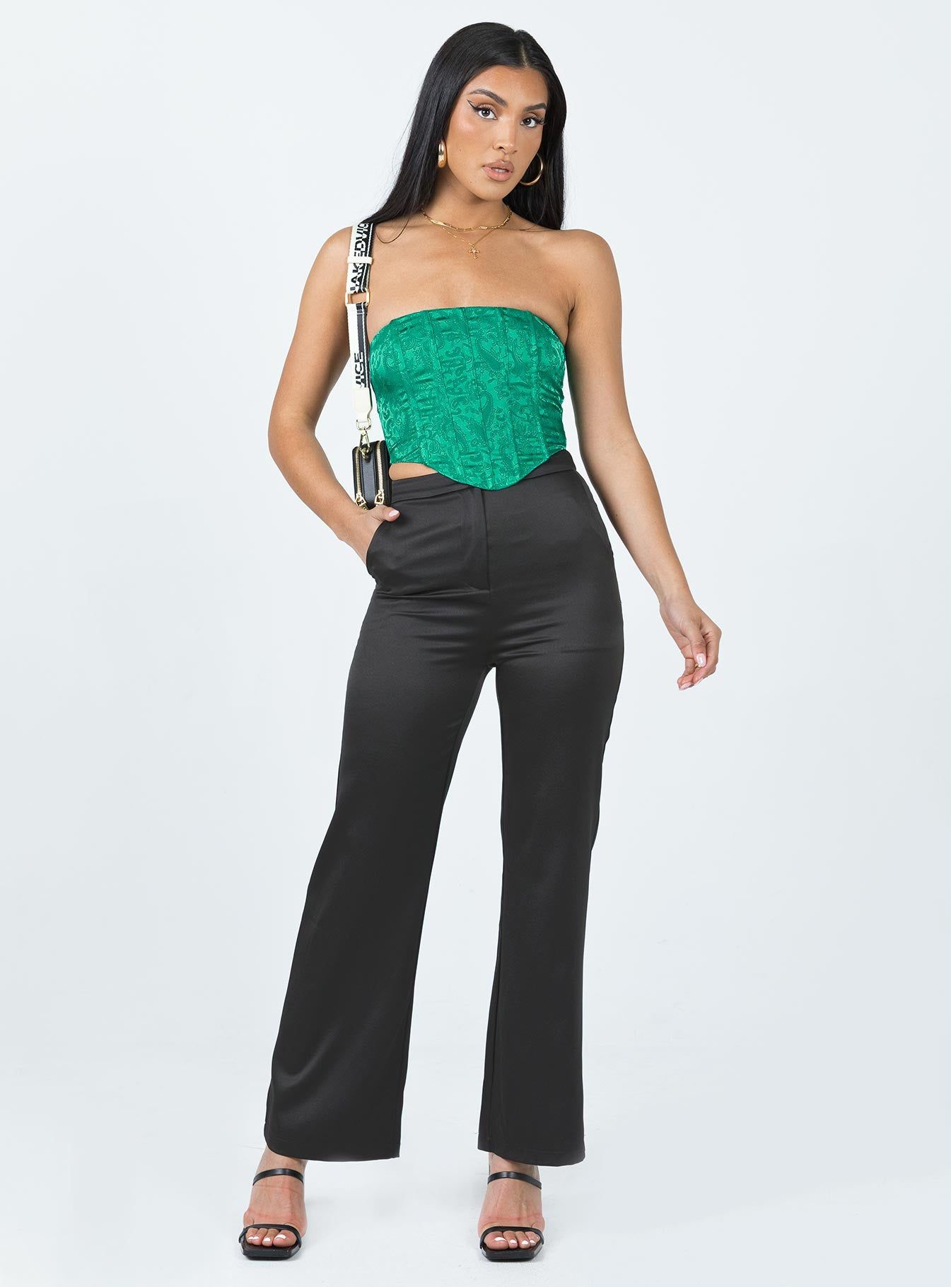 Vinnie Pants Black sold by Princess Polly product image thumbnail 2