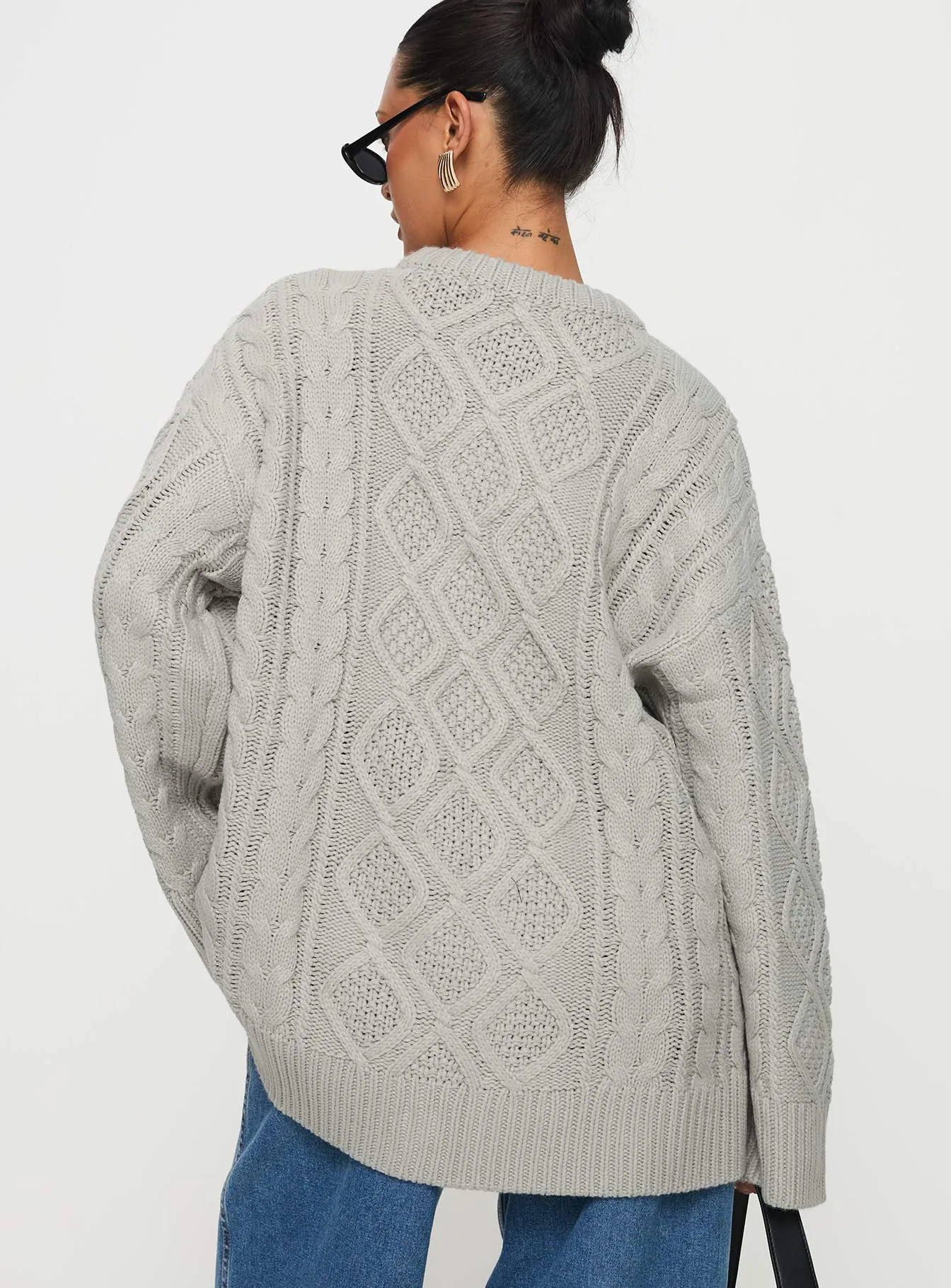 Gigi Knit Sweater Cloud sold by Princess Polly product image thumbnail 5