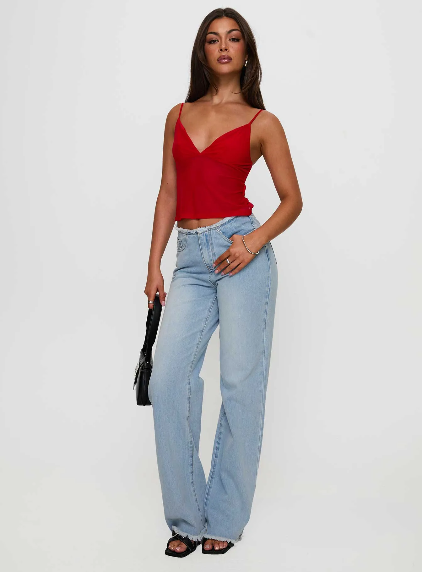 Fast Times Top Red sold by Princess Polly product image thumbnail 2