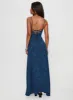 South Of France Maxi Dress Navy sold by Princess Polly