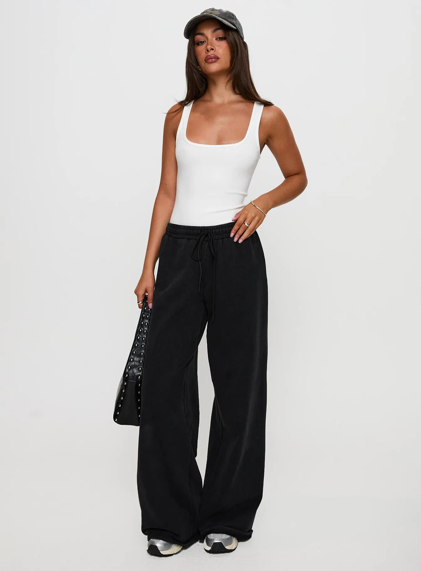 Baseline Rib Bodysuit White sold by Princess Polly product image thumbnail 3