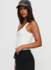 Baseline Rib Bodysuit White sold by Princess Polly