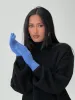 Prichard Fluffy Gloves Blue sold by Princess Polly