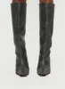 Cecil Knee High Boots Charcoal sold by Princess Polly