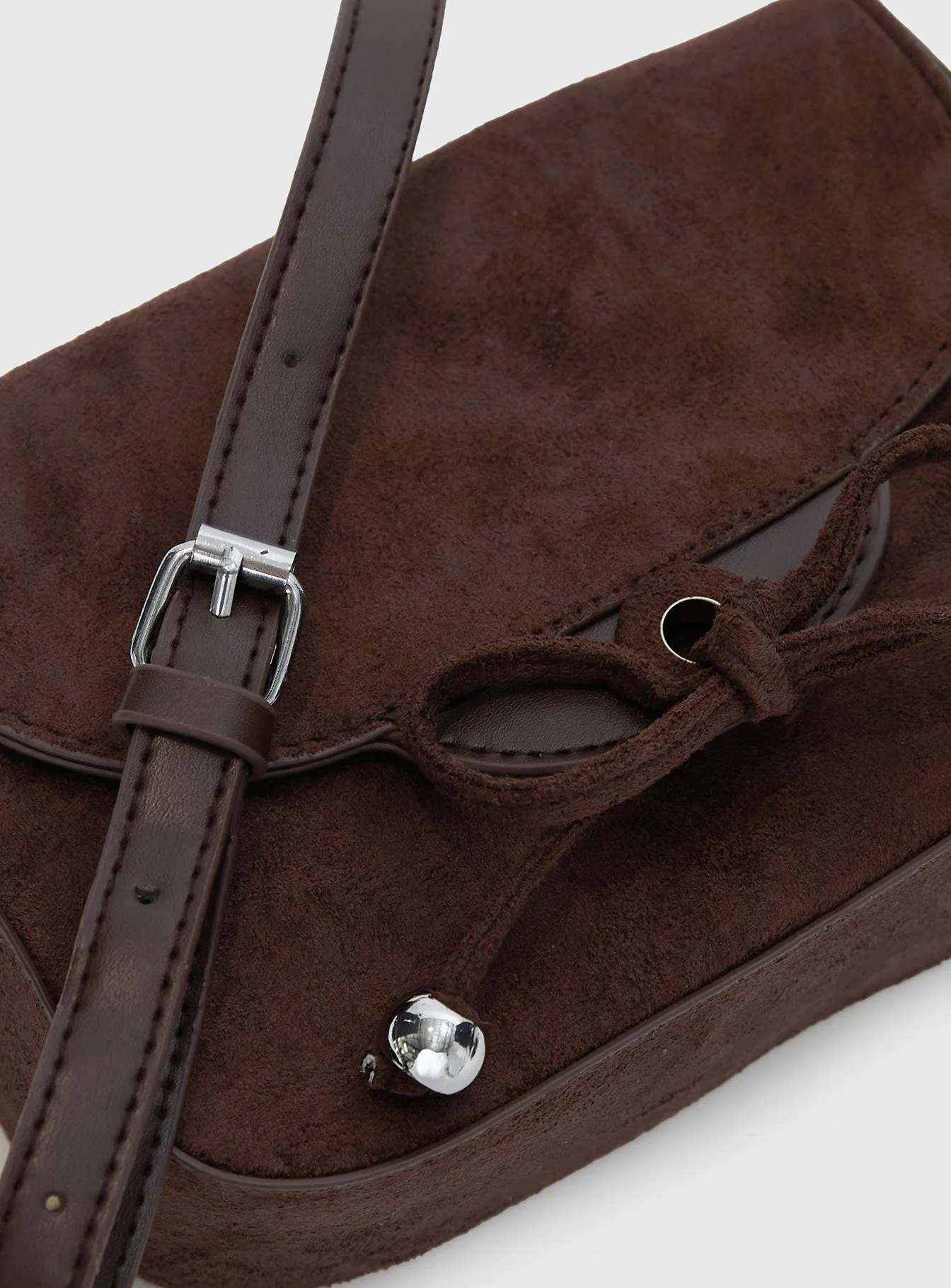 Arkive Cross Body Bag Brown sold by Princess Polly product image thumbnail 4