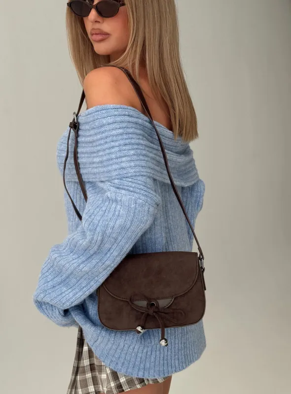 Arkive Cross Body Bag Brown sold by Princess Polly