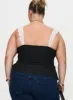 Delvonte Top Black Curve sold by Princess Polly