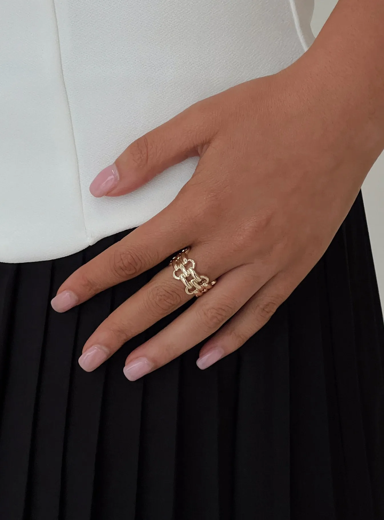 Change Locations Ring Gold sold by Princess Polly