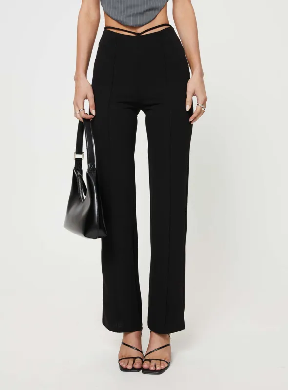 Gerwig Pants Black sold by Princess Polly