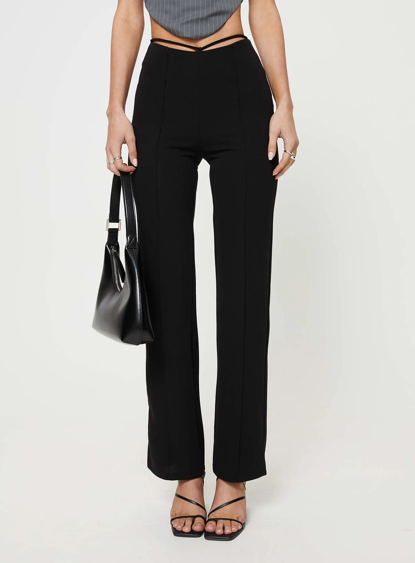Gerwig Pants Black sold by Princess Polly
