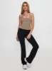 Layup Active Longline Cross Back Top Taupe sold by Princess Polly