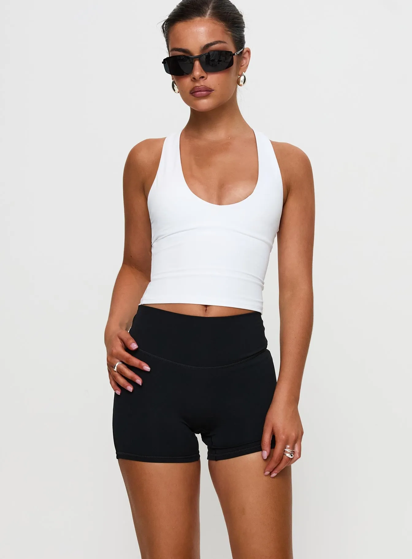 Touchdown Active Contour Short Black sold by Princess Polly product image thumbnail 2