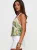 Bimbette Halter Cami Top Green sold by Princess Polly