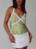 Bimbette Halter Cami Top Green sold by Princess Polly