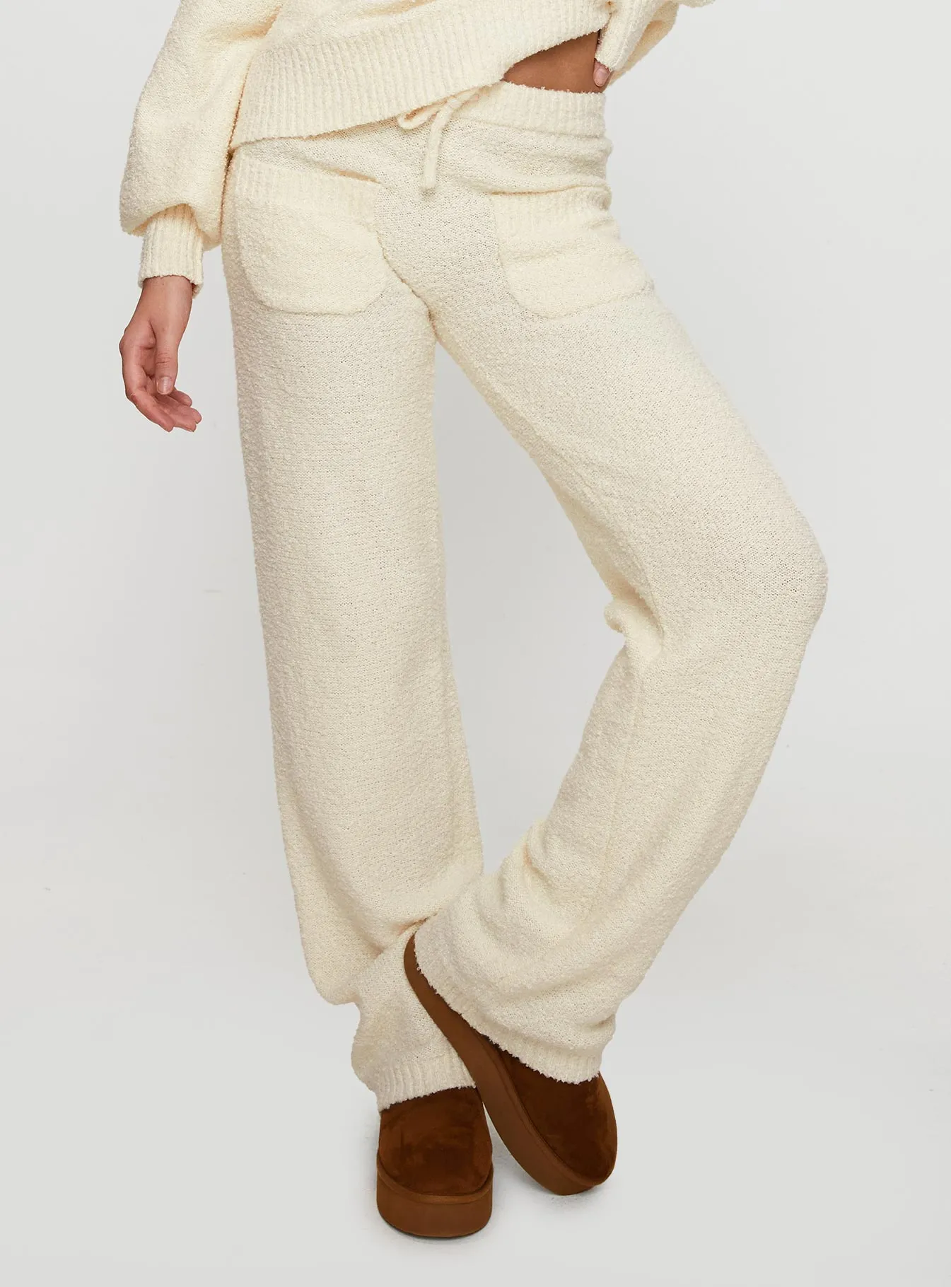 Susi Fluffy Knit Pant Ivory sold by Princess Polly product image thumbnail 2