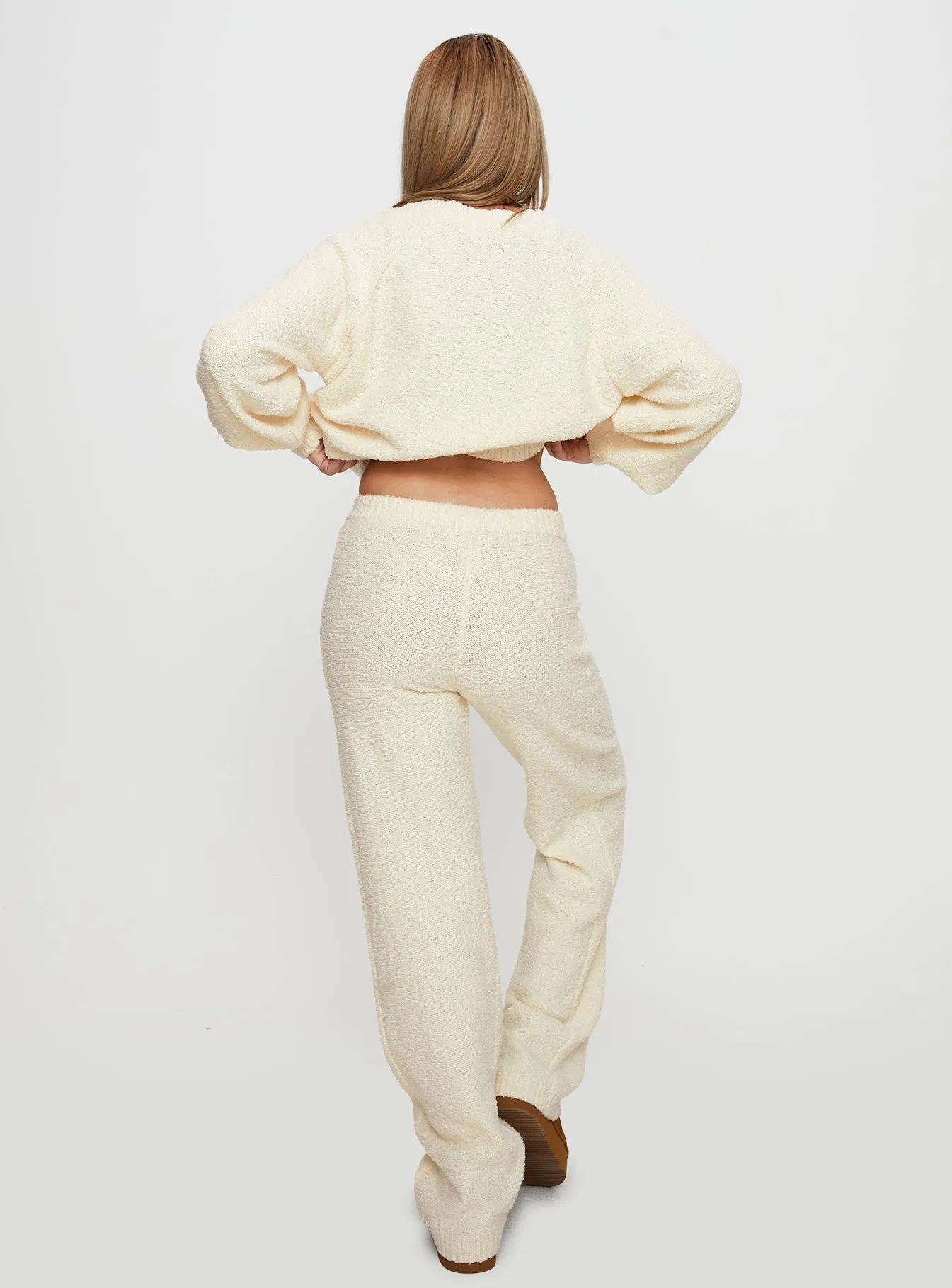 Susi Fluffy Knit Pant Ivory sold by Princess Polly product image thumbnail 5